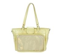 uikios Sac à bandoulière en cuir PU fin pour un usage quotidien, convention de dessin animé, voyage, passager, jaune