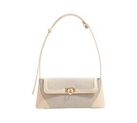 uikios Sac à main à bandoulière réglable tendance en cuir pour femme, sac à main, sac à bandoulière pour femme, maman, sac à main Hobos, beige, Medium