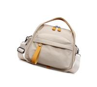uikios Sac à main avec poignée - Petit sac à main tendance Hobos - Sac à bandoulière en nylon - Avec poignée supérieure, kaki