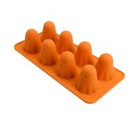 uikios Specters Moules de cuisson en silicone en forme de spectres pour dessert de fête Passe au lave-vaisselle Matériaux Halloween