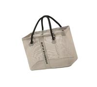 uikios Trousse de douche portable avec poignée en maille pour voyage, salle de sport, dortoir, salle de bain