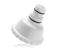 UIKTSSL 1 adaptateur de skimmer pour aspirateur de piscine, adaptateur pour skimmer de piscine, compatible avec les pièces Summer Waves de piscine hors sol