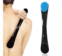 UILYNIU 2 Pièces Autobronzants Applicateur Self Tanning Back Applicator, Applicateur de Lotion, Réutilisable, Applicateur Arrière pour Le Dos des Femmes et hommes, Les Zones Difficiles (Noir, Bleu)