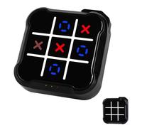 uimomn 4 en 1 machine de jeu éducatif à main, jeu électronique d'orteils, noir