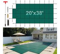 Uimoso Couverture de Sécurité pour Piscine 5,5x11 m Section de Marche 1,2x2,4 m