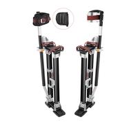 VEVOR Échasses pour cloison sèche réglables 61-101,6 cm Aluminium Charge 103 kg Noir