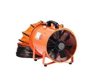 Uimoso Ventilateur industriel 304,8 mm avec conduit de 10 m et 2 vitesses