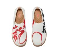 UIN Année du Dragon Femme Voyage Walking Chaussures Slip on Casual Loafers 2024 Nouvel an Chinois, Toledo I - Dragon Stride, Size EU 41