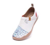 UIN Femme Art Toile Plate Mocassins Chaussures Espadrilles pour Marcher Chaussures Confortables