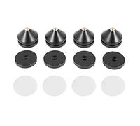 Uinfhyknd 1 Ensembles Haut-parleur Haut-Parleur Pics Pieds Pied Pièces de Réparation de Haut-parleurs Audio Plaque Tournante Support de Haut-parleur DIY Choc Clous et Coussinets Accessoires