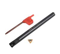 Uinfhyknd 1 pièce Snr0010K11 Support de perçage interne + clé + insert en carbure 11Ir A60 pour le tournage de filetage de tour