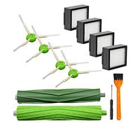 Uinfhyknd 12 Pack De Remplacement De Filtre À Brosse Latérale pour Aspirateur I7 I7 Plus E5 E6 Se