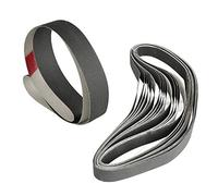 Uinfhyknd 15 Pièces 1 Pouce X 30 Pouces 600/800/1000 Bandes Abrasives Grain Broyage Polissage Oxyde D'aluminium