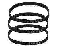 Uinfhyknd 3 pièces - 384-12 - Courroie de transmission pour vélo électrique, scooter, moto