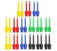 Uinfhyknd 30 Pièces de Pinces de Médice, Pointes, Pince de Câble Multimètre, Mini Sondes Électroniques, Soutien-gorge Testeur Pcb