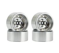 Uinfhyknd 4 pièces 1.9 Jante de moyeu de roue en métal Beadlock pour 1/10 RC Crawler Axial Scx10 90046 Axi03007 Trx4 D90,1