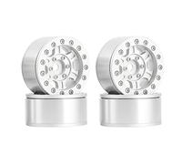 Uinfhyknd 4PCS 1.55 Moyeu pour jantes en métal Beadlock pour 1/10 RC Crawler Car D90 Jimny CC01 LC70 Axial 90069,2