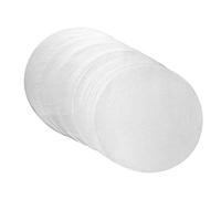 Uinfhyknd 500 pcs 4,5 Pouces Rond Antiadhésif Papier de Four Papier pour Barbecue Doublure pour Gâteau Papier Parchemin Feuilles de Papier pour Four Un Micro-ondes