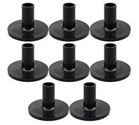 Uinfhyknd 8 pièces Plat Manches 8 pièces 38 x 26 mm Noir Plat Manches Remplacement pour Tablette Kit
