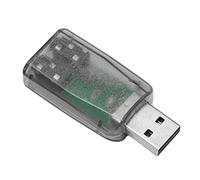 Uinfhyknd Adaptateur audio USB vers micro 3,5 mm - Prise casque stéréo - Carte son 3D