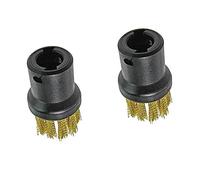 Uinfhyknd Buses D'Outil de Brosse MéTallique en Laiton Convient pour Nettoyeurs à Vapeur SC1 SC2 CTK10 SC3 SC4 SC5 SC7 Accessoires de Remplacement
