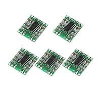 Uinfhyknd Carte D'Amplificateur de NuméRique 5 PièCes, Module Audio 2X3W Type D PAM8403 Module de Carte D'Amplificateur Audio NuméRique DC 5V