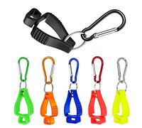 Uinfhyknd Clip de 6 pièces pour porte- de clip de ceinture pour mousquetons en métal pour la garde pour les ouvriers de la construction