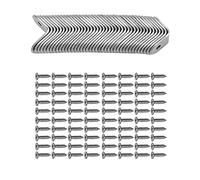 Uinfhyknd Coin de Support en L de 40 Pièces Vis de 80 Pièces, Support d'angle, Support d'Angle pour Meubles de Armoire de Lit