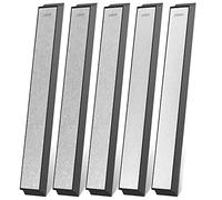 Uinfhyknd Ensemble de pierres pour aiguiser les couteaux à aiguiser à couteaux à angle fixe, 240/320/400/600/1000 Pierre pour aiguiser les couteaux pour la