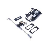 Uinfhyknd Kit de direction symétrique symétrique en aluminium, adapté pour 1/5 ROVAN KM Baja 5B 5T 5SC Motor