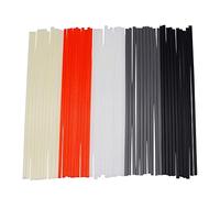 Uinfhyknd Lot de 100 tiges de soudure en plastique PP/PVC/PPR pour réparation de pare-chocs et réparation quotidienne du plastique