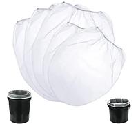 Uinfhyknd Lot de 30 sachets pour filtres pour 20 pièces, sac pour filtre un maillage fin blanc de 5 10 pièces, sachet filtre pour 1 gallon pour