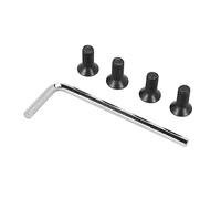 Uinfhyknd Lot de 4 vis tube de fourche avant pour guidon de scooter Kits de pièces de rechange de poignée hexagonale pour accessoires pour Es2
