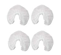 Uinfhyknd Lot de 50 housses de coussin jetables en forme de U - En papier - Pour le , le berceau, la tête