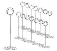 Uinfhyknd Paquet de 15 Supports de Numéros de Table de 8,75 Pouce, Support de Carte, Support de Tableau, Clip de de Support de Photo, Mémo de Menu