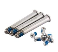 Uinfhyknd Pour PRO 13 Pouces 15 Pouces 17 Pouces Vis de Couverture Arrière pour A1278 A1286 Ordinateur Portable Pièces de Réparation d'Ordinateur Couleur