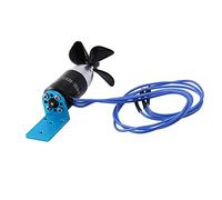 Uinfhyknd Propulseur sous-marin étanche IPX8 2838 350 KV 2,4 kg Moteur sans balais de poussée hélice de 55 mm 60 mm pour rov RC bateaux