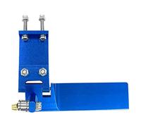 Uinfhyknd RC Alliage Aluminium Marque 75Mm Gouvernail d' de Succion en Métal pour Télécommande RC Bateaux Pièces Bleu