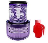 Uinfhyknd Remplacement de Filtre à Vide pour V12 Détect Slim Plumeau Filtre Lavable Nettoyage Pièces d'Aspirateur, Partie 971517-01
