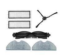 Uinfhyknd Rouleau Latéral Filtre HEPA Vadrouille Chiffon de Chiffon pour Qihoo 360 S7 PRO Robot Aspirateur Pièces Accessoires