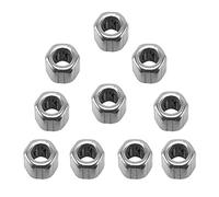 Uinfhyknd Roulement à aiguilles de 10 pièces HF081412 Roulement à aiguilles unidirectionnel hexagonal extérieur 8 x 14 x 12 mm pour l'industrie manufacturière