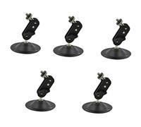 Uinfhyknd Support de mural pour caméra, pour moniteur, supports pour haut-parleurs noirs, supports de d'un mur pour plafond pour intérieur extérieur pour projecteur 5 pièces