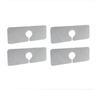 Uinfhyknd Tapis absorbant enveloppant pour gris mat absorbant pour 4 pièces, classeur croquis pour , tampons de séchage pour nettoyage de plats gris