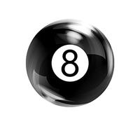 Uinfhyknd Universal Car Noir 8 Ball Gear Shift Shifter Knob W 8mm 10mm 12mm Adaptateur