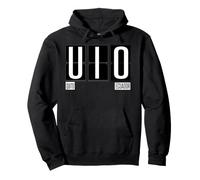 UIO - Chemise Souvenir ou Cadeau du Code de l'aéroport Quito Sweat à Capuche