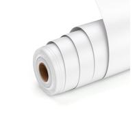 UIOK Vinyle Adhésif Blanc, 30,5 cm x 914.4cm Permanent Vinyle, Mat Blanc Vinyle pour Cricut et Silhouette Cameo, Rouleaux de Film en Vinilo Adhesivo Permanente pour Cadeaux de Bricolage, Mug