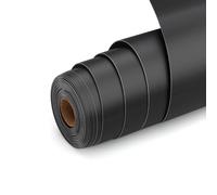 UIOK Vinyle Adhésif Noir, 30,5 cm x 914.4cm Permanent Vinyl, Mat Noir Vinyle pour Cricut et Silhouette Cameo, Rouleaux de Film en Vinilo Adhesivo Permanente pour Cadeaux de Bricolage, Mug