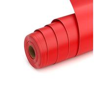 UIOK Vinyle Adhésif Rouge, 30,5 cm x 914.4cm Permanent Vinyle, Mat Rouge Vinyle pour Cricut et Silhouette Cameo, Rouleaux de Film en Vinilo Adhesivo Permanente pour Cadeaux de Bricolage, Mug