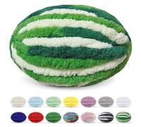 Uiopa Pelote Laine Grosse Maille, 250g Grosse Laine à Tricoter à la Main, Crochet Laine Douce Chunky Yarn pour Couvertures Tricotées, Coussins, Tapis, Écharpes et Projets de Bricolage