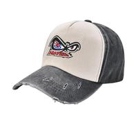 UIOPPIOS NO Fear Cool Flag Mode décontractée Une Casquette de Baseball lavée Chapeau